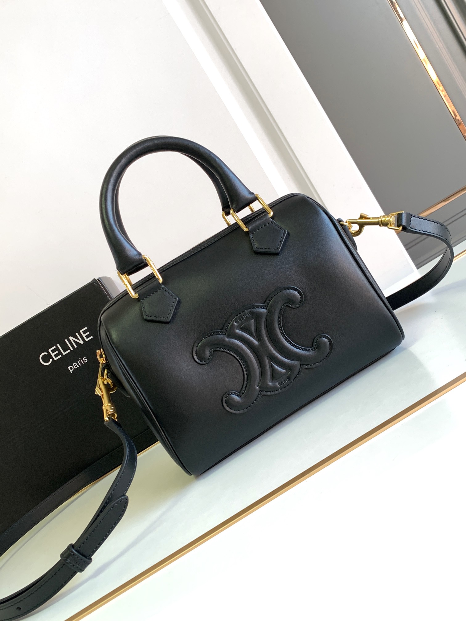 Celine Triomphe Boston Bag - Small
