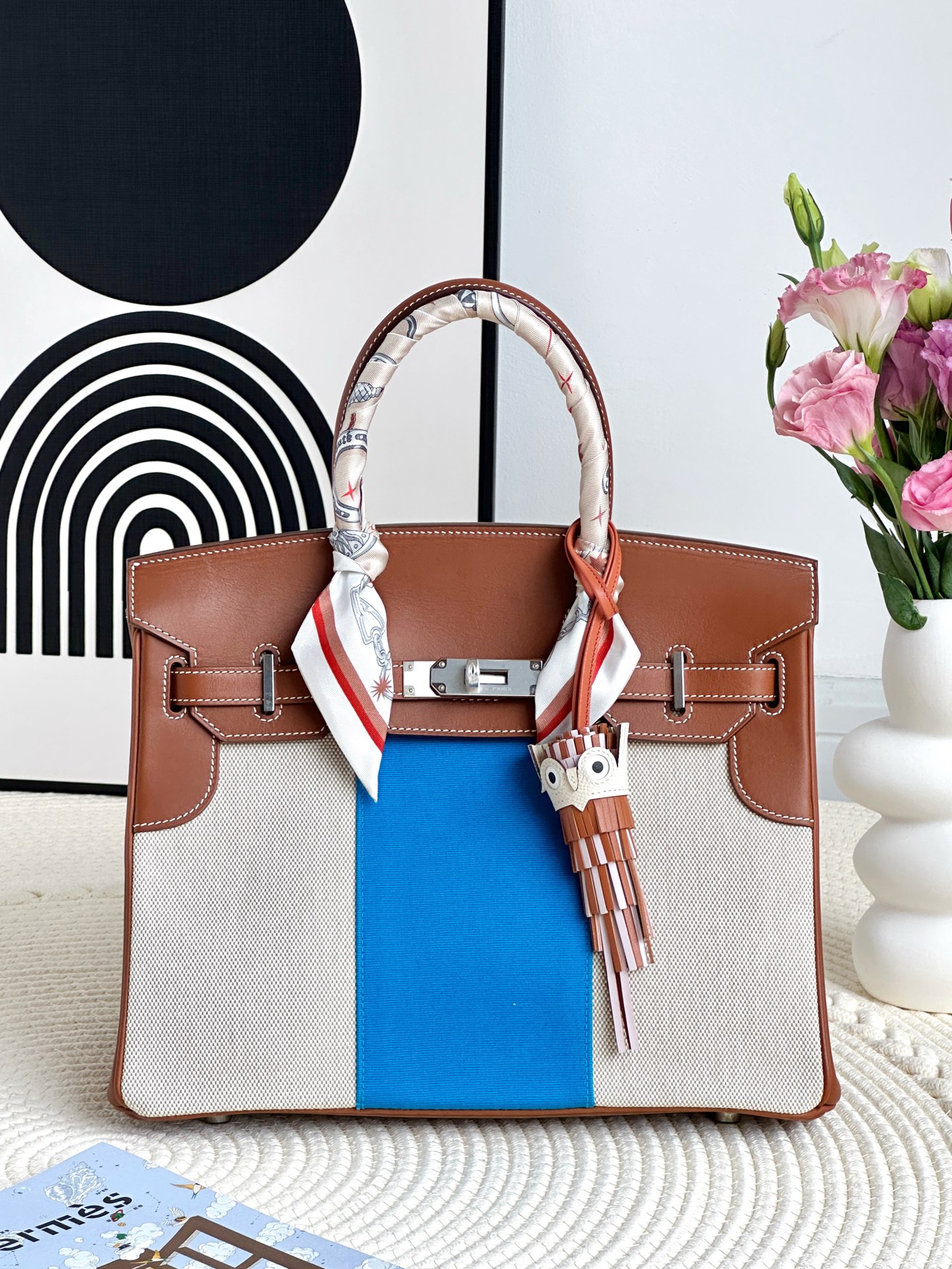 Hermes Limited Edition Fauve Barenia,